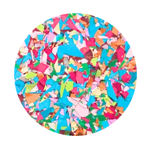 1/8" Birthday Confetti Cast Acrylic