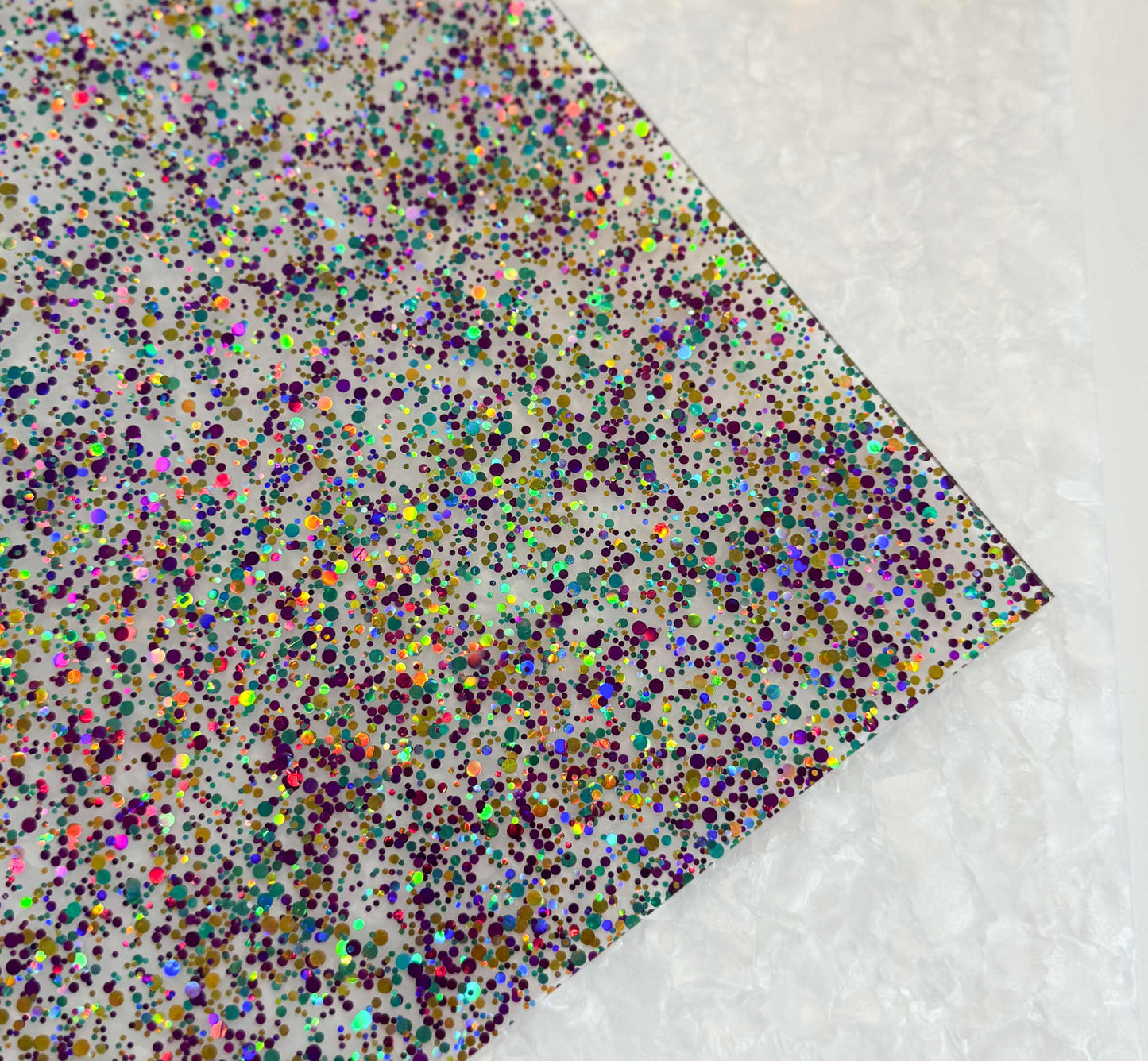 1/8" Birthday Dots Cast Acrylic