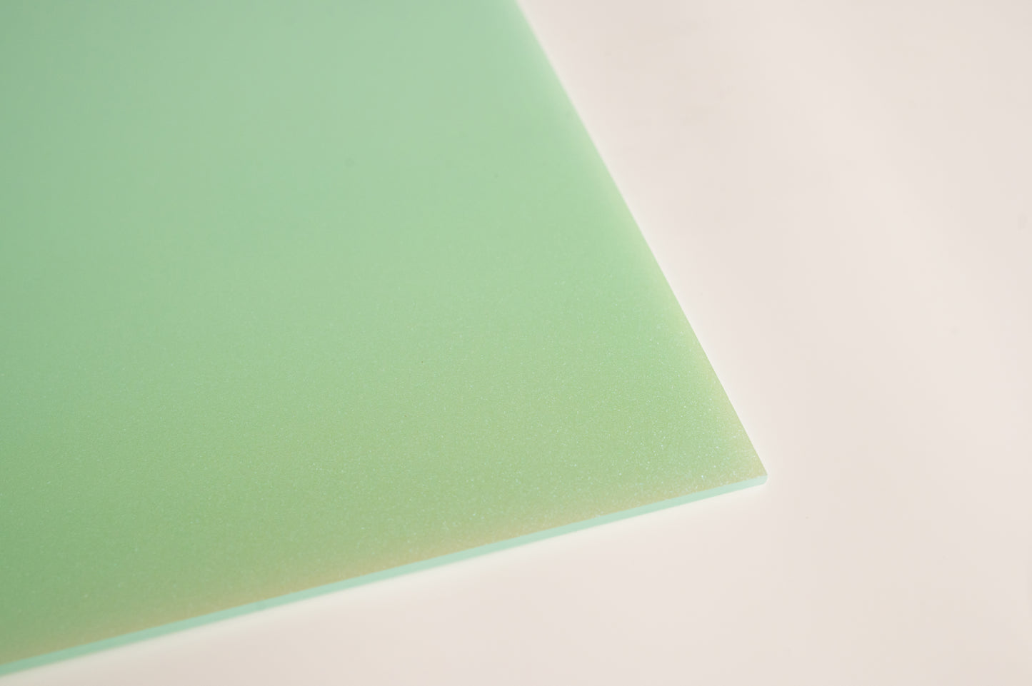 1/8" Mint Green Glitter Pearl Acrylic Sheet