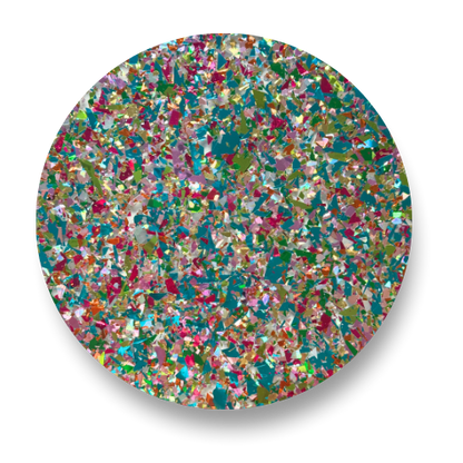 1/8" Birthday Confetti Cast Acrylic