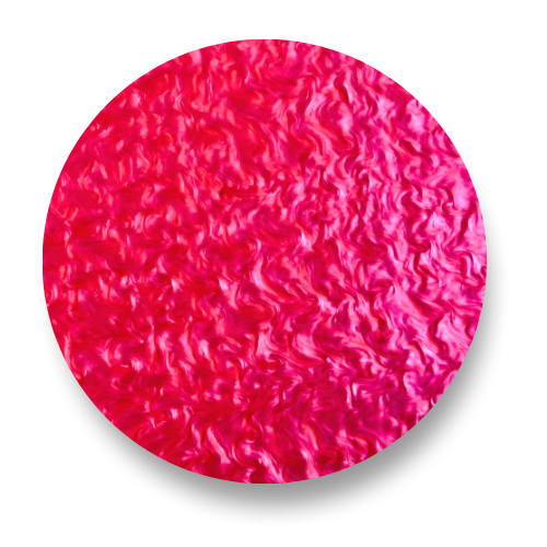 1/8" Pink Waves Acrylic Sheet"