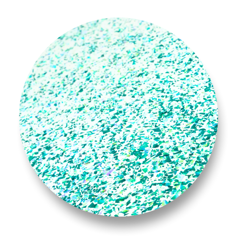 1/8" Aqua Lagoon Sparkle Cast Acrylic