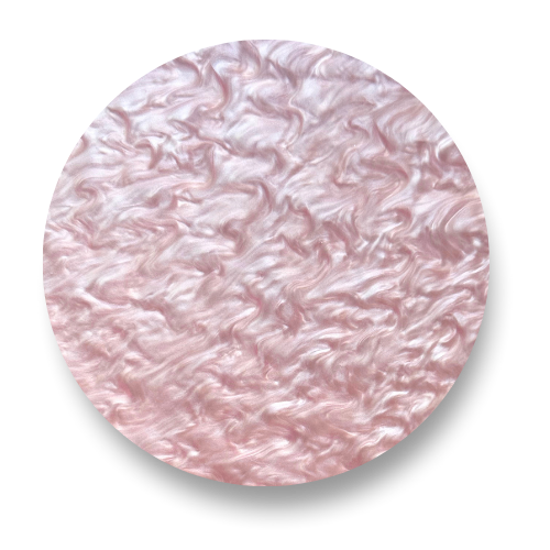 1/8" Light Pink Waves Acrylic Sheet