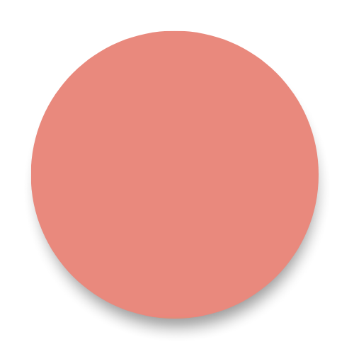 1/8" Pastel Coral Cast Acrylic