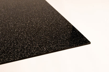 1/8" Midnight Graze Glitter Cast Acrylic Sheet