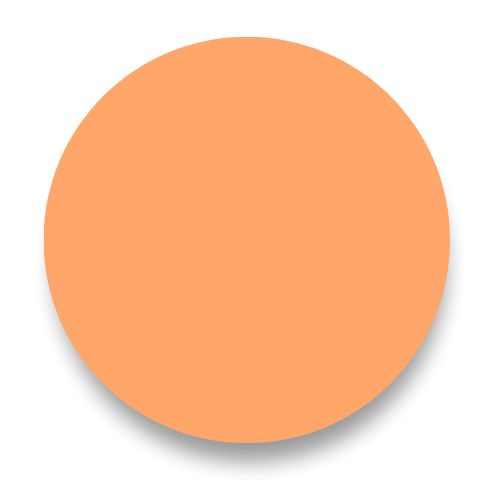 1/8" Pastel Tangerine Cast Acrylic