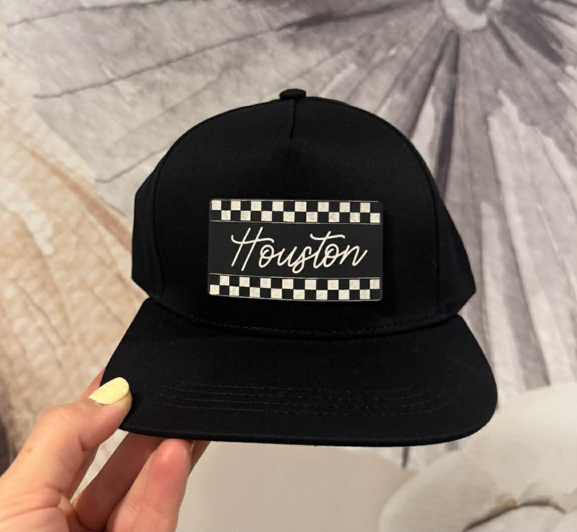 Children's Black Snapback
