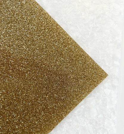 1/8" Champagne Glitter Cast Acrylic Sheet"