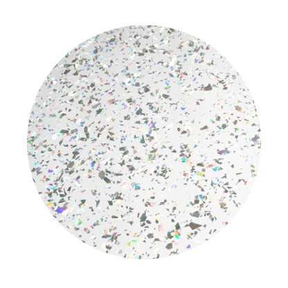 1/8" Silver Sparkle Cast Acrylic