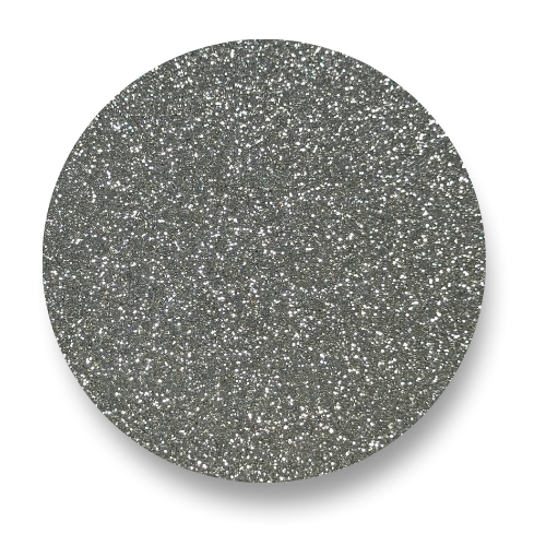 1/8" Silver Sparkle Glitter Cast Acrylic Sheet